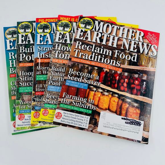 Mother Earth News Magazines 2021 Sustainable Living Homesteading Off Grid Garden - Picture 8 of 8